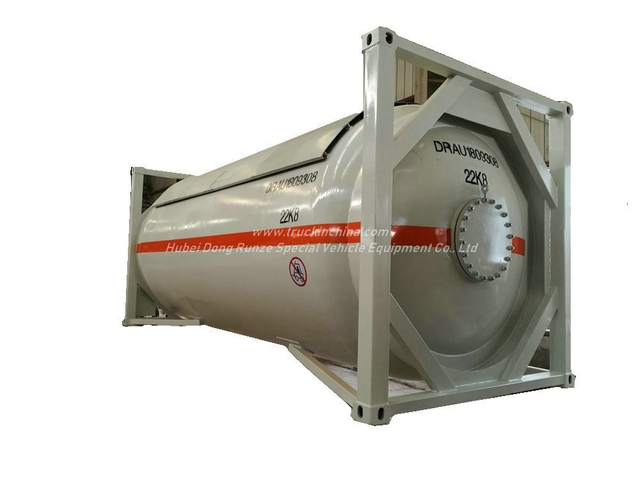 Anhydrous Liquid Ammonia Isotank Nh3 ISO Tank Container 20FT 24000L