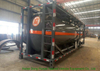 316 Stainless Steel ISO Tank Container 20 FT for Hazardous Liquids Road Transport