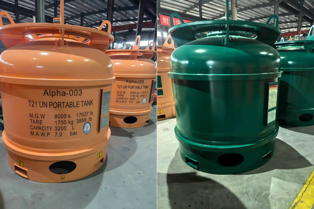 T21 alpha-olefin Portable Tanks UN3394 3399 3200L Copolymer hexene-1 catalyst (5)