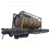  20ft CCS Certified T14 PE Lined UN Portable Tank 19.8KL for Chemical Liquid HF Hydrochloric Acid, Sulfuric Acid Container Transportation 
