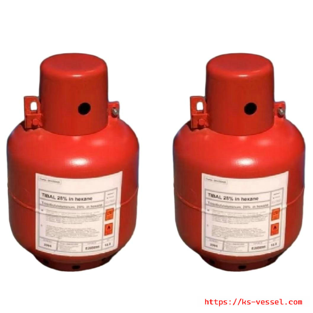 KSC-B TEAL TMA TIBAL B5 Cylinders For Metal Alkyls And Organometallic Specialties Triethylaluminum B Type Container