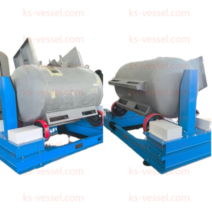 Portable Tank Metal Alky Cylinder Tank Cleaning Mechine Rotator Stand 