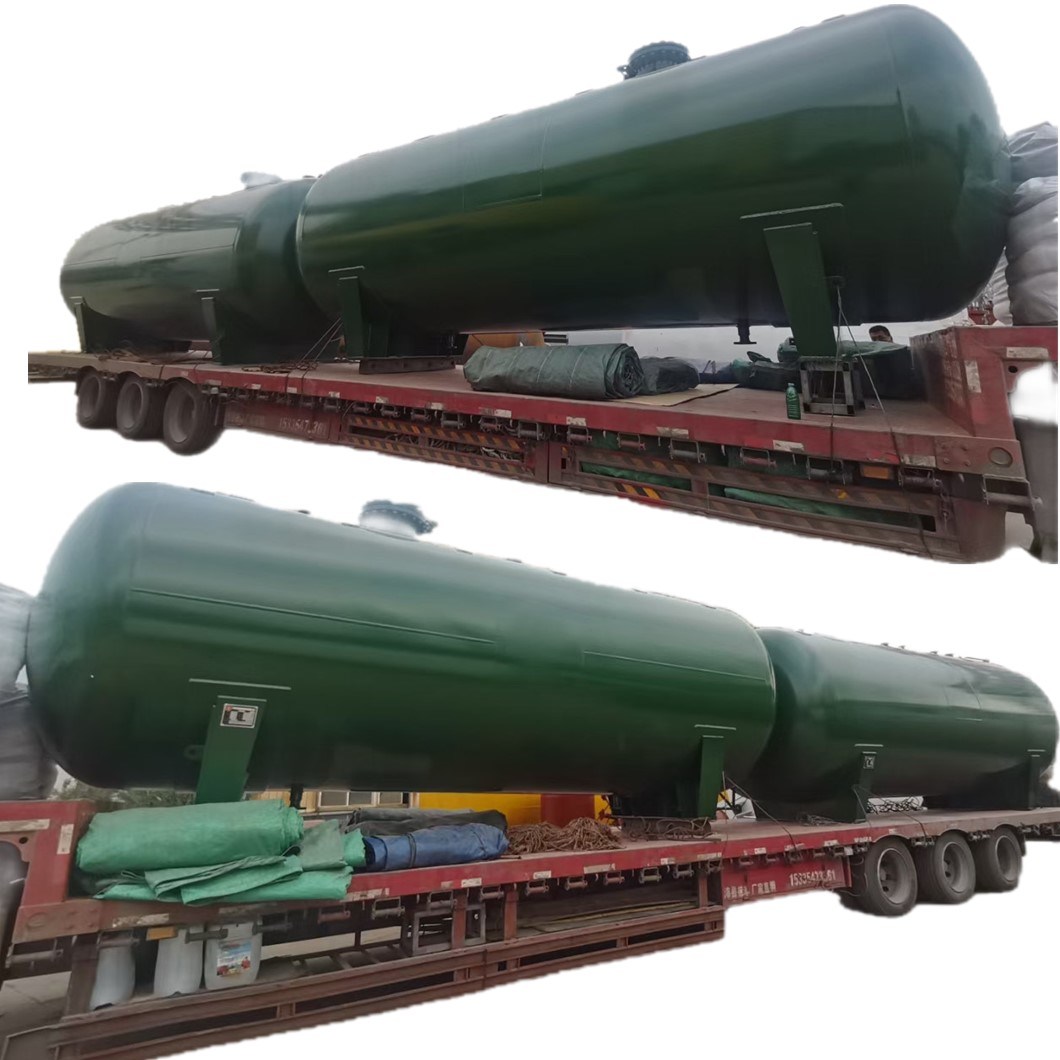 Horizontal 30kl Liquid Chlorine Storage Tank Cl2 Un1791 Pressure Vessel