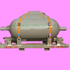 Skid Industrial Sf6 Gas Cylinder for Sulphur Hexafluoride High Purity 99.999% (N2O NF3 SiH4 SF6 BF3 Y-Ton Gas Cylinder)