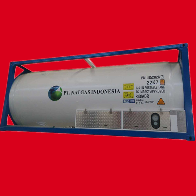 T75 ISO Offshore Tank Container N2 Liquid Nitrogen (40FT 45FT UN Portable Tank T75 Cryogenic Liquid LNG, Oxygen, Nitrogen, Argon)