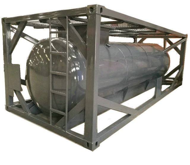 Customized 15m3-20m3 Sulfuric Acid Tank Container (H2SO4 Isotank) 