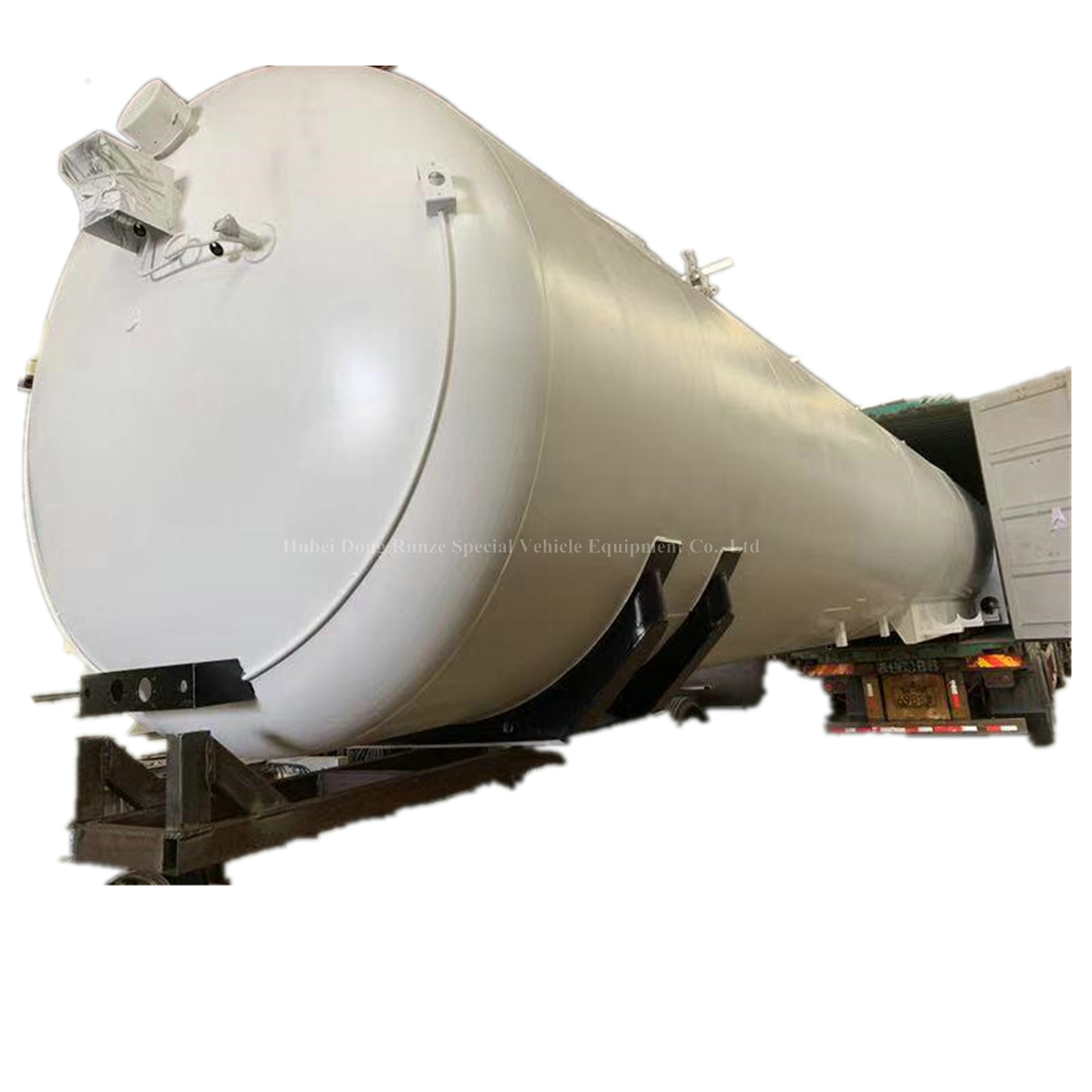 Customizing Cryogenic Liquid Lorry Tanker (Trailer Tank Part Capacity 6.9m3-37.4m3)