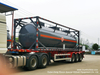 30FT LLDPE Lined Tank Container 25000liters for Hydrochloric Acid HCl Un1789 Vietnam