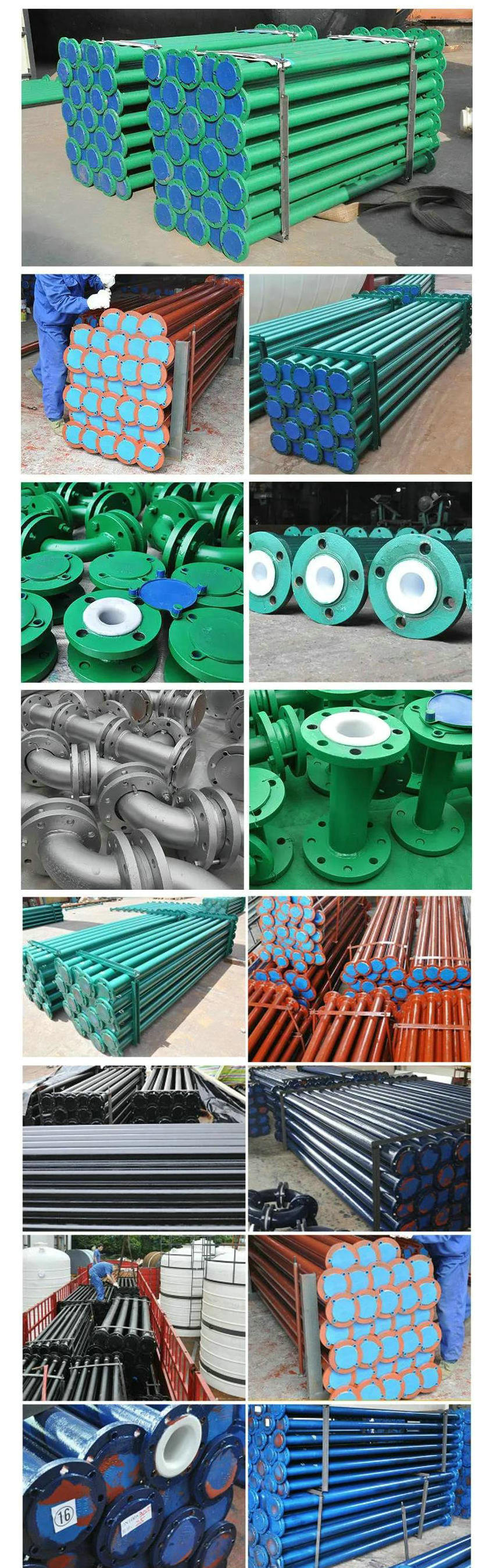Chemical Pipeline PE Lined Carbon Steel Pipe Customizing (PE / PTFE Coating Seamless Steel Pipe)