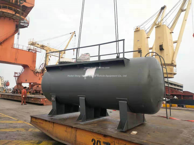 Customized Hydrochloric Acid Storage Tank 4000L Lined for Vietnam (Steel-lined Plastic PE Tank 4m3 Transportable Tanks)