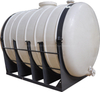 Customizing Carbon Steel inner Lined PE HCl Acid Liquid Transport Tanks 