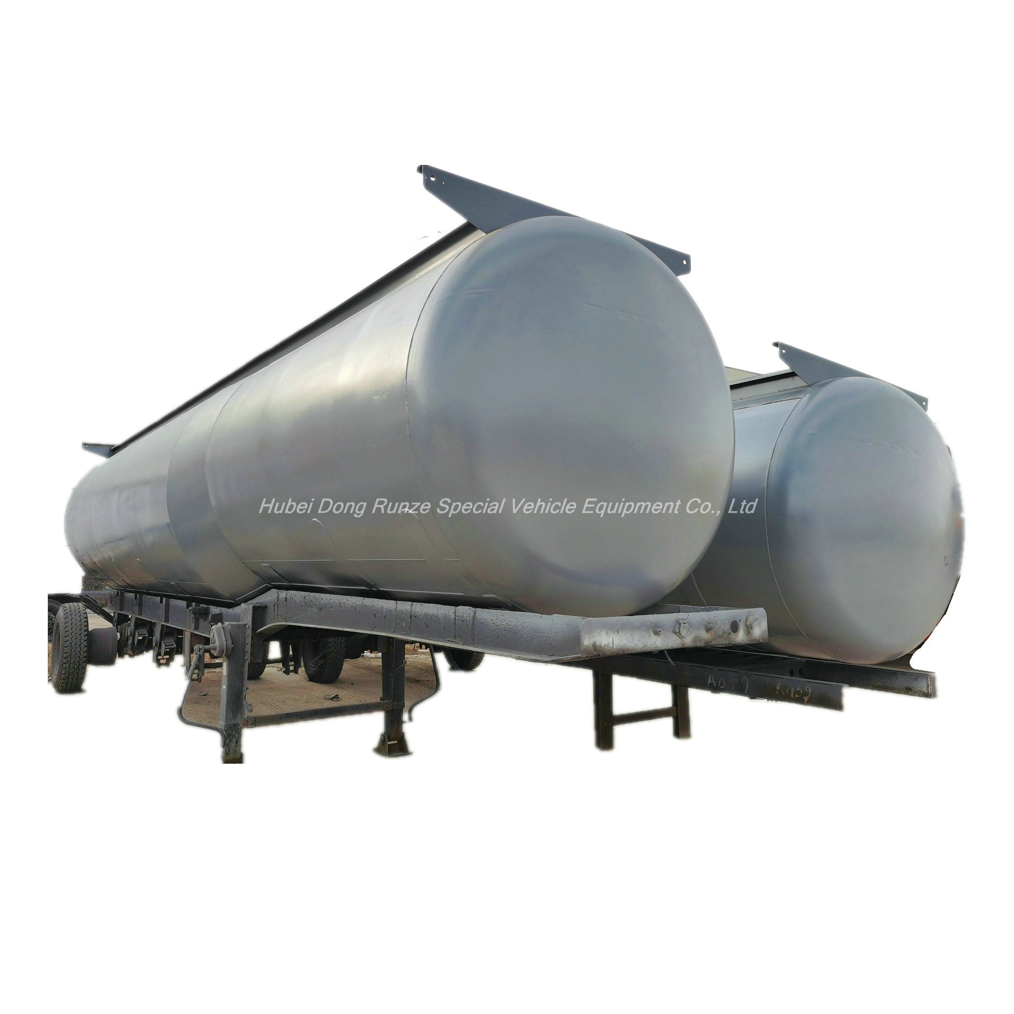 Customized 25-28m3 PE Lined Tank Body Only Without Trailer Chassis for Transport Hydrochloric Acid, Sodium Hypochlorite, Ferric Chloride Chemcial Liquid 
