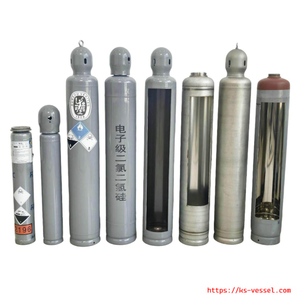 KSC10G DCS.TCS.WF6 Cylinder for Dichlorosilane Trichlorosilane Tungsten Hexafluoride High-purity Electronic Specialty Gases (ESGs)