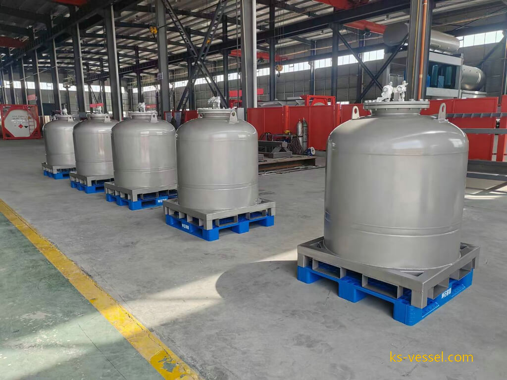 F3HSi Trifluorosilane Storage Tank 900L ADR RID IMDG UN1859 SiHF3