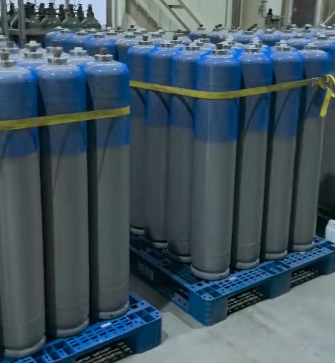 100 PCS Electronical Grade UN 2189 DCS Cl2H2Si High-purity Dichlorosilane Gas Cylinders Delivery