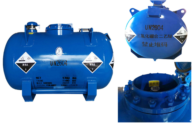 Adr Un 2604, Boron Trifluoride Diethyl Etherate IBC T10 Catalyst Portable Tank (L10BH 1800L C4H10BF3O with CCS Certification)