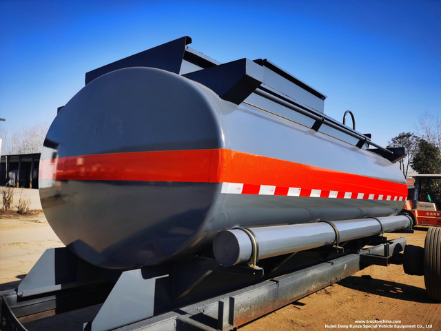 6m3 Lined LDPE Mobile Tank for Hydrochloric Acid (HCl) Truck Lorry Mounted