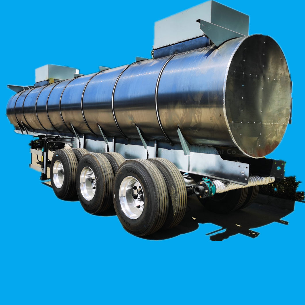 LDPE Lined Petrochemicals Corrosive Acid Chemical Liquid Transport Hydrochloric Acid HCl Sulphuric Acid Tank Trailer SKD Tank 28000liters