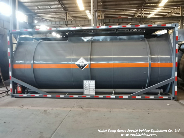 20FT Stainless Steel SS30408 Isotanks Container for Hydrofluoric Acid Nitric Acid