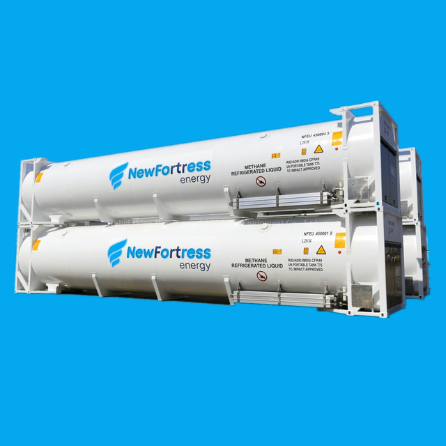 45FT T75 ISO Portable Tank for Un1972 Methane Refrigerated Liquid Cryogenic Liquid 51000liters Lox Lin Lar Lco2 LNG