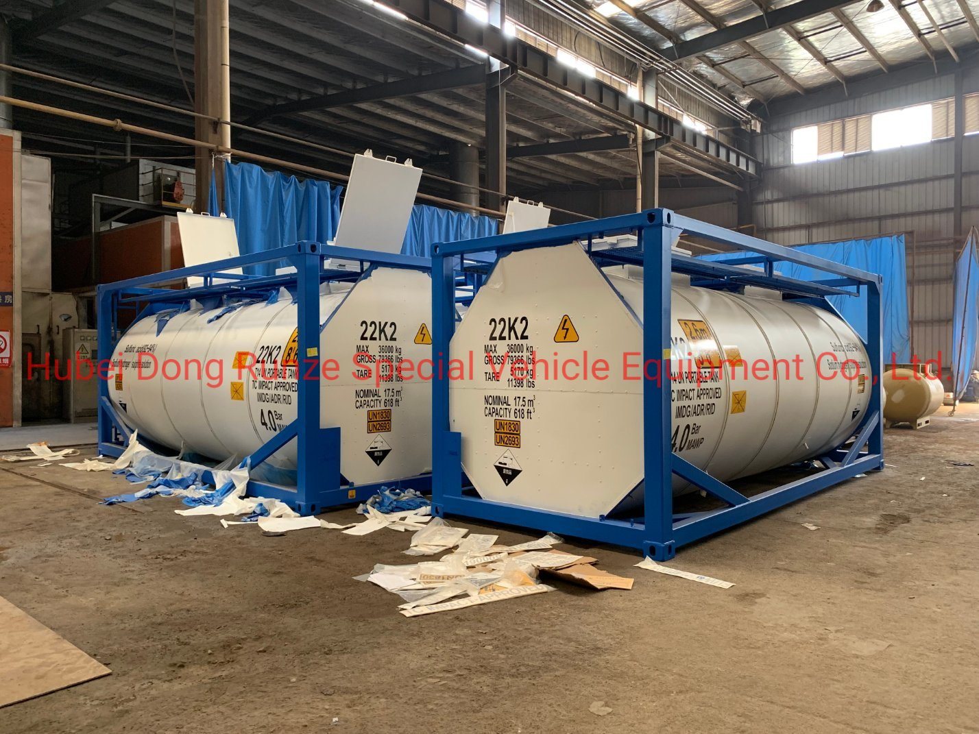 T14 Offshore Sulfuric Acid ISO Tank Container