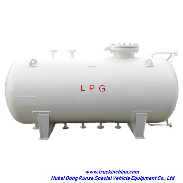 Mini 500 Gallons (1.89m3) Propane LPG Small Pressure Storage Tank 1 Ton Cooking Gas (LPG, DEM, Isobutane, cooking gas)