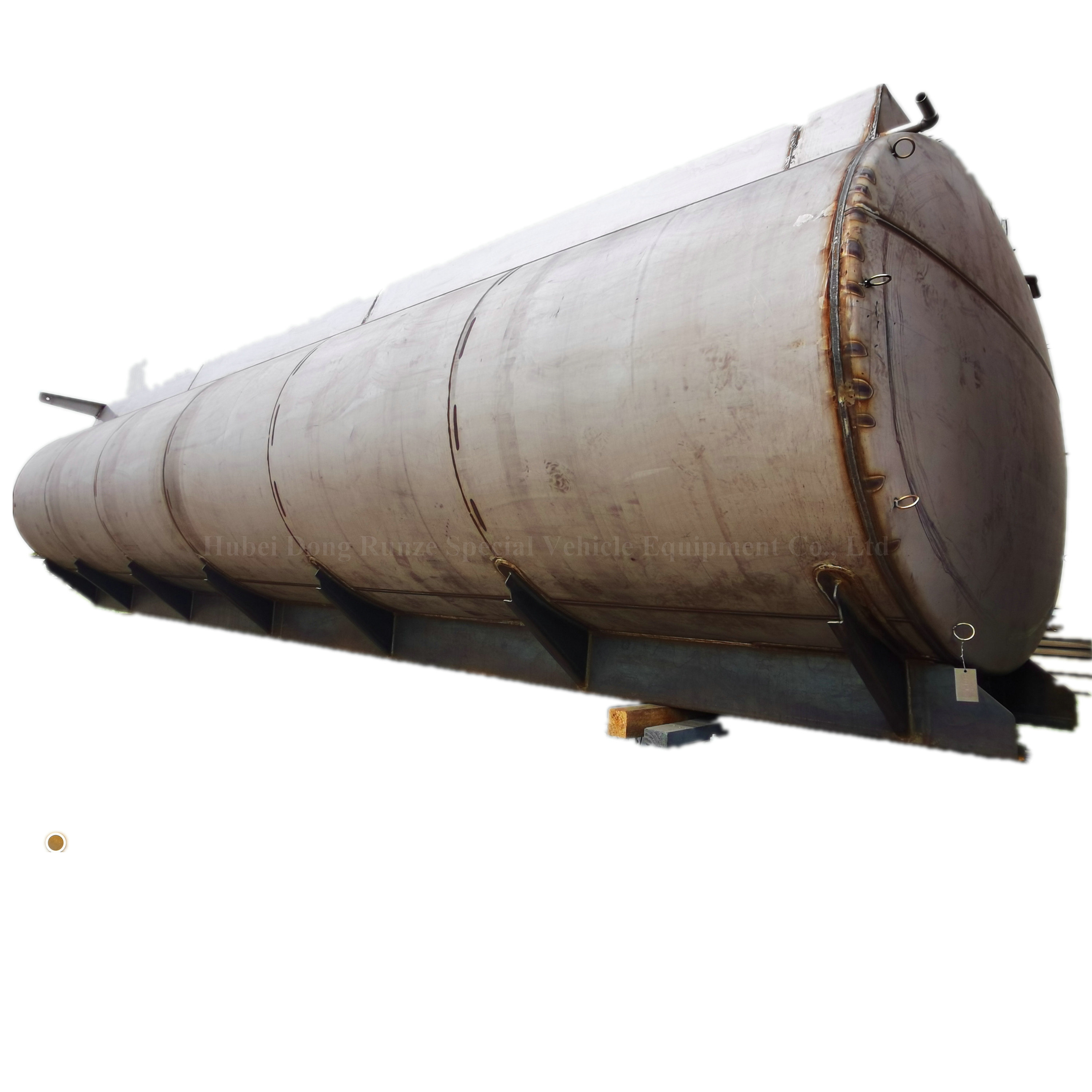 Costumizing 5m3-50m3 Stainless Steel Elliptical Tank Body for Transport Oil ,Water ,Chemical