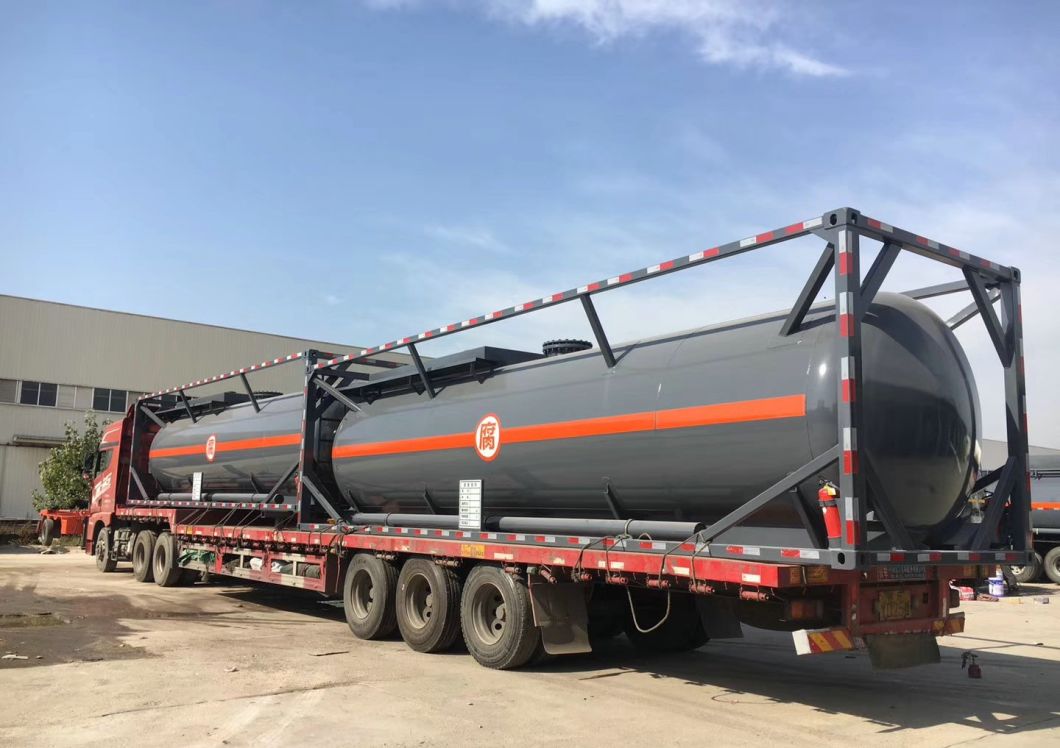 Customized Tank Container Sulfuric Acid Isotank (H2SO4 tank container) 20FT, 30FT 15m3-20m3