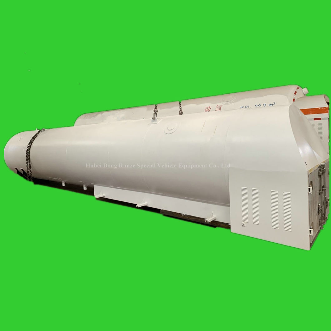 Customizing Cryogenic Liquid Lorry Tanker (Trailer Tank Part Capacity 6.9m3-37.4m3)
