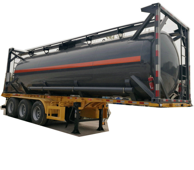 Customized 30FT Naclo Sodium Hypochlorite Tank Container (LDPE Lined ISO Tank )