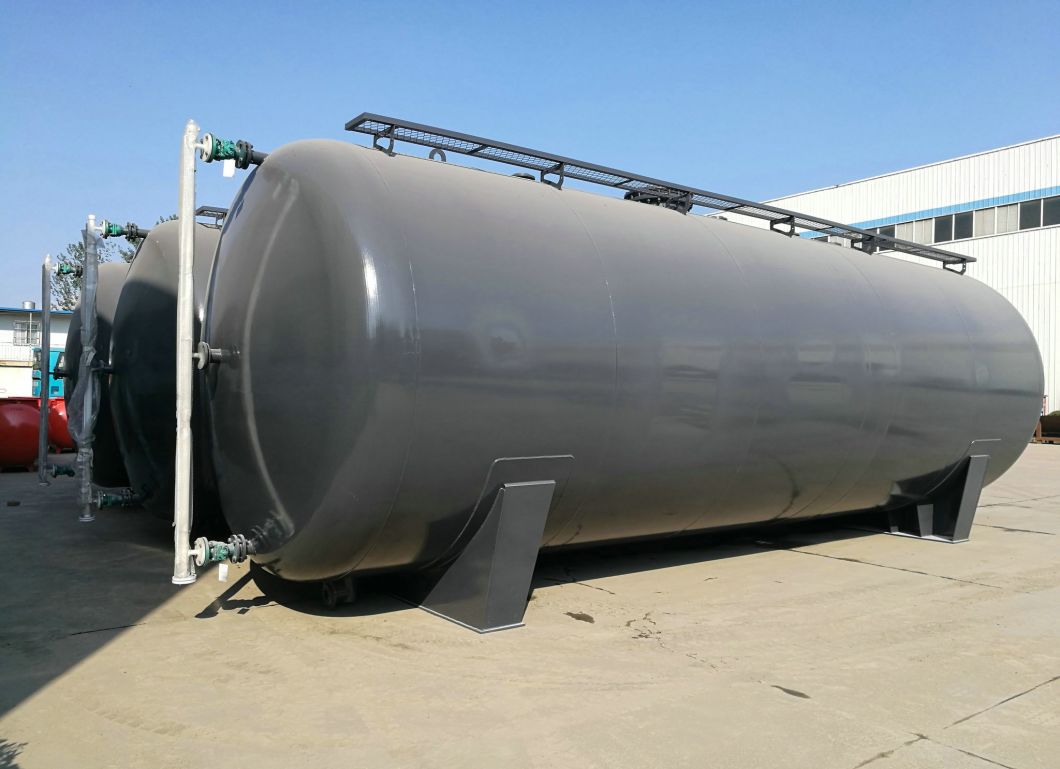 HCl Acid Storage Tank 10000 USG-30000USG Lined PE Suitable for Acid Storage Sulphuric Acid