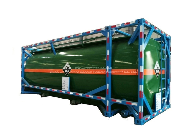 Hydrocyanic Acid Tank Container ISO 20FT-30FT (Hydrogen Cyanide HCN) Un 1051 Portable Tank Steel Lined LDPE also for HCl (max 35%)