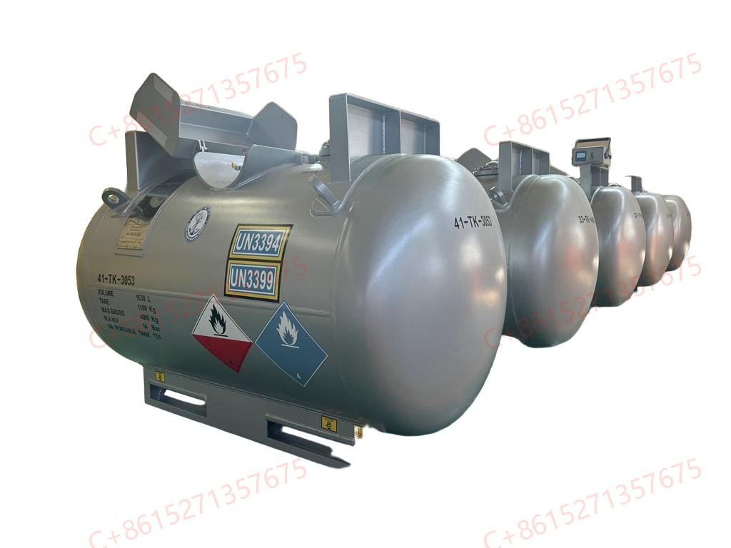 IMDG CCS ADR/RID Design -60℃ Metal Alky Petrochemical Catalyst C430 KS1630A-T21 UN Portable Tanks 1630 Liters 