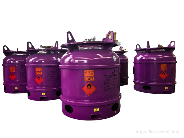 T22 UN PORTABLE TANK Stainless Steel for UN1307 Xylene 3200L Fluid Catalyst 