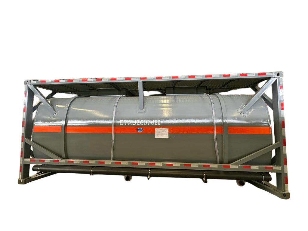 20ft T14 PE Lined 22k2 ISO Tank Container for Diluted Nitric Acid 30% Diluted Sulfuric Acid 93% 